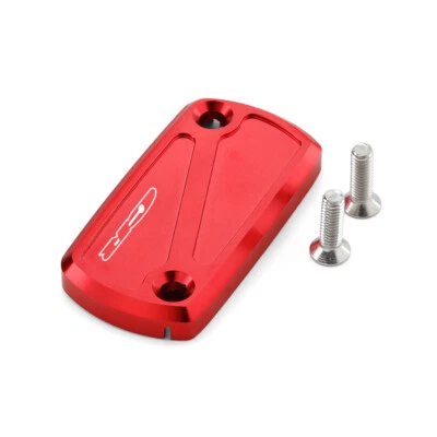 Cubierta de depósito de freno delantero con logotipo CR para HONDA CR 80R/85R CR 125R/250R CR500R CNC Foto 1 de 4