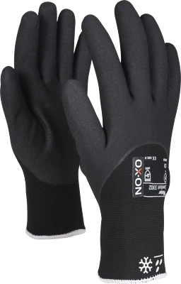  Ox-On Freeze Arbeitshandschuhe Winter Gr. 7 - 11 Thermo gefüttert - Bild 1 von 4