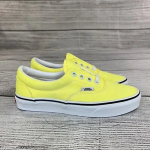 Vans Era OTW Sneakers Women Size 6 Bright Yellow Low Top Athletic Shoes - NEW - Picture 1 of 9
