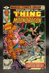 Marvel Two In One (1974) #62 Prima Stampa Cosa Moondragon Perez Thanos VF/NM - Foto 1 di 3