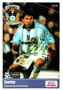 Coventry City v Everton 2000-2001 Premier League Programme 20/1/2001 - Picture 1 of 1