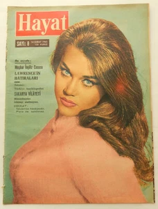 JANE FONDA COVER MAGAZINE TURKISH 1963 - Picture 1 of 2
