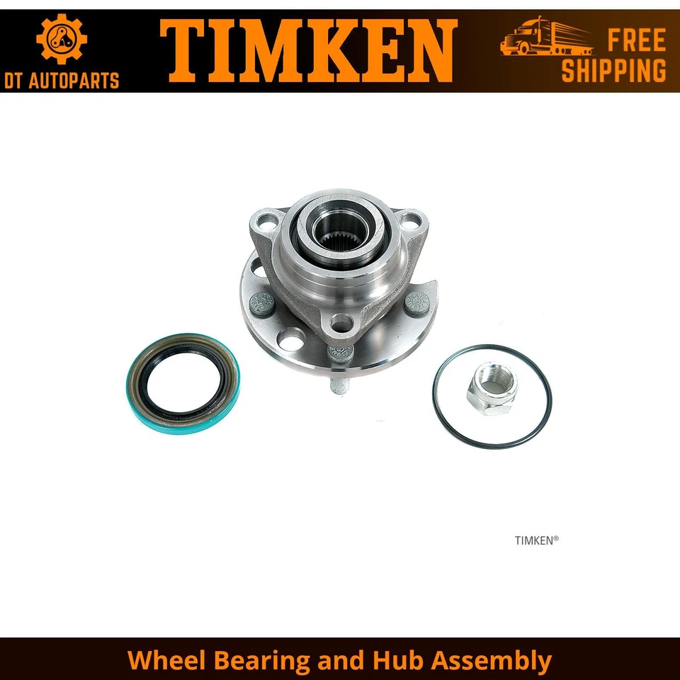 Conjunto de cojinete de rueda y buje delantero Timken para Oldsmobile Omega 1980-1984 tracción delantera Foto 1 de 4