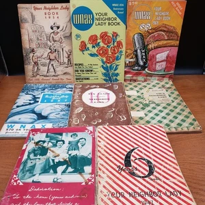 Vtg WNAX Yankton SD Your Neighbor Lady Books 1950's  Recipes Lot Of 8 - Picture 1 of 24