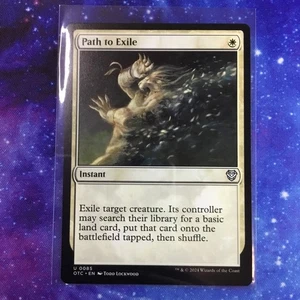 Path to Exile [Outlaws of Thunder Junction Commander] Casi Como Nuevo 0085 Magic The Gathering - Imagen 1 de 1