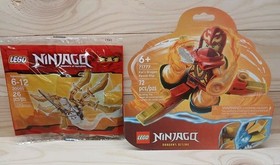 Lego Ninjago Sealed lot of 2, 30080 & 71777 Kai's Dragon Power Flip Ships Fast !