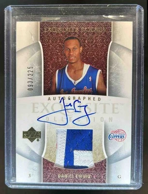 2005-06 Upper Deck Exquisite Collection Daniel Ewing Patch Rookie Auto RC #/225 - Image 1 of 2