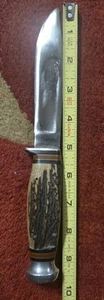 1932-1940 Case's XX Tested 6 Split Stag Handle Blank Back Case Knife. - Picture 1 of 6