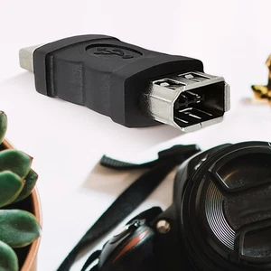 Firewire IEEE 1394 6 Broches Femelle vers USB Mâle Adaptateur Connecteur pour Scanner PDA - Photo 1/7