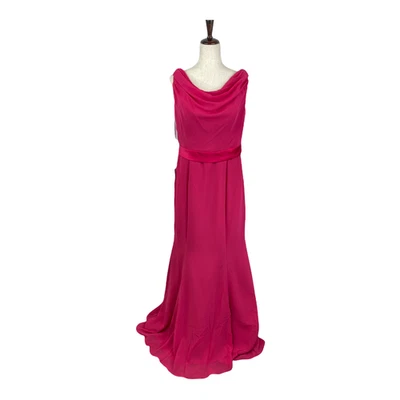 Vestido de sirena con capucha rosa talla 14 Da Vinci para mujer Foto 1 de 4