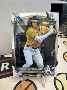 2025 Bowman Chrome Prospects 1st Bowman Shotaro Morii #BCP-170 Athletics - Picture 1 of 2