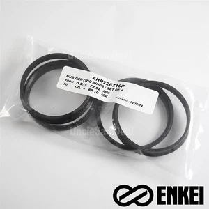 (SET OF 4) ENKEI HUB CENTRIC RINGS ID 67.10 OD 72.62 (67mm CAR to 72.6mm WHEEL) - Picture 1 of 1