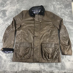 Guideboat Algonquin Jacket Men Large Brown Field Wear Flannel Lined Corduroy - Picture 1 of 15