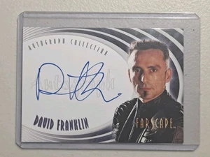 Farscape Through the Wormhole Auto Autograph A65 David Franklin as Captain Braca - Picture 1 of 2