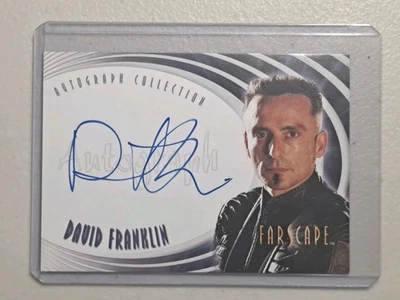 Farscape Through the Wormhole Auto Autograph A65 David Franklin as Captain Braca - Image 1 of 2