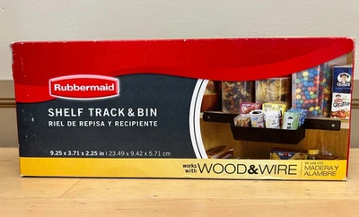 Организация кладовой Rubbermaid ПОЛОЧНЫЙ ТРЕК И КОНТЕЙНЕР - Изображение 1 из 3