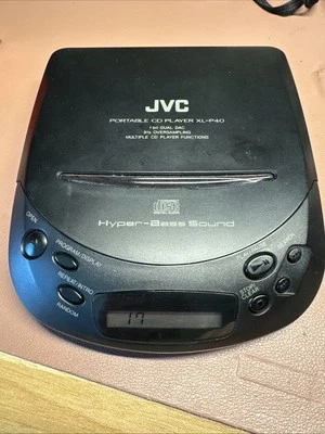 JVC XL-P40 Portable CD Player Sound Discman Walkman Tested - Image 1 of 3