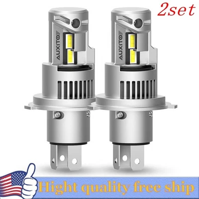 4X AUXITO H4 9003 HB2 LED Headlight Bulb Conversion Kit HighLow Beam SuperBright - Image 1 of 4