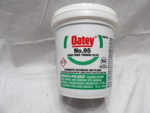 Oatey #95 Lead Free Tinning Flux 16 oz. - Picture 1 of 4