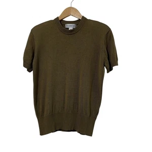 Jones New York Womens Silk Knit Top Size L Vintage Corporate Office Gift - Picture 1 of 4