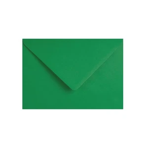 114 x 162 Dark Green C6 Envelope | Gummed | 120gsm V-Flap Holly Green Envelope - Picture 1 of 3