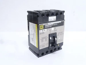 248670 Old-Stock; Square D FAL36030 Circuit Breaker; 30A; 3P; 600VAC - Picture 1 of 1