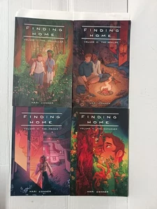 Finding Home Volumes 1 - 4 by Hari Conner (Traveller, Healer, Prince, Gardener) - Picture 1 of 9
