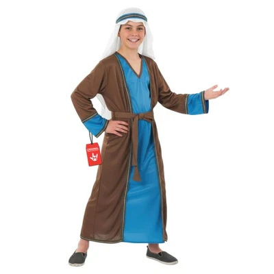 圣约瑟夫儿童服装,男孩牧羊人服装,儿童圣诞服装... — 第 1/4 张图片