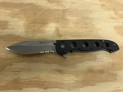 Faca de bolso dobrável CRKT M21-14SF Carson Design combo tático ponta de lança - Imagem 1 de 4