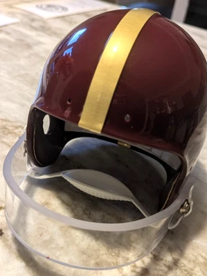 Minicasco Lucite 1954-55 Throwback Washington Redskins máscara comandantes Foto 1 de 4
