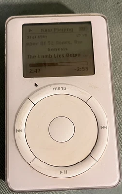 Apple iPod Classic 2nd Generation (A1019) 20GB (Touch Wheel) - WORKING! - Image 1 of 4