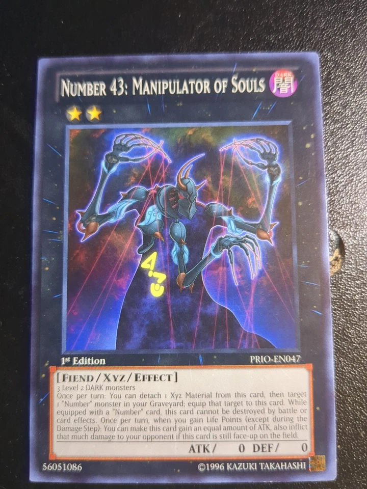Number 43: Manipulator of Souls PRIO-EN047 Primal Origin 1st Edition - Image 1 of 1