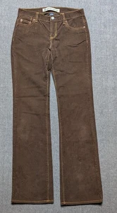 Gap Brown Corduroy Bootcut Pants Size 2L Low Rise Y2K Vintage Fall Vibe - Picture 1 of 6