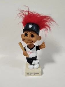 New York Yankees Troll Bobblehead Russ 1992 Vintage 10" MLB Treasure Troll - Bild 1 von 10