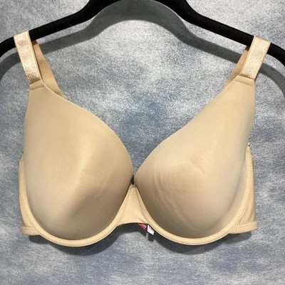 No Boundaries Bra Beige 42C Underwire Smooth Cup T-shirt NWOT - Image 1 of 4
