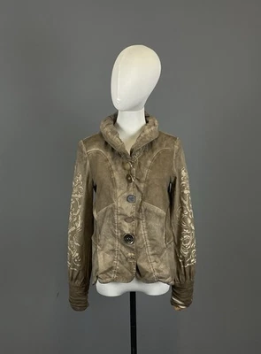 Blusa túnica camisa ELISA CAVALETTI Club marrón lana Lagenlook manga larga talla M Foto 1 de 4