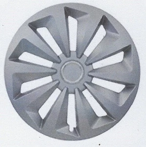 KIT 4 Copricerchi auto universali coppa ruota 15" FOX RING SILVER - Foto 1 di 1