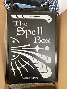 1x THE SPELL BOX Trading Card And Card Game Storage Durable Metal Cardking Pro - Picture 1 of 7