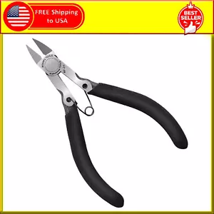 Small Wire Flush Cutters 5-In, Sharp and Precision Side Cutting Pliers with Spri - Picture 1 of 10
