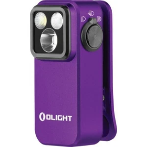 Linterna con clip púrpura Olight Oclip Pro proyector y luz roja - Imagen 1 de 1