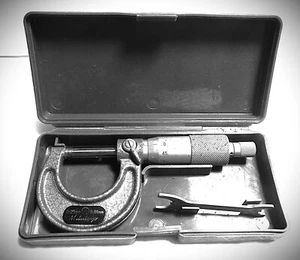 Ich biete eine Mitutoyo Bügelmeßschraube von 0,00 bis 25,00 mm, in der Box. - Bild 1 von 2