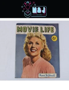 Australian Movie Life Magazine August 2, 1948 - Cover : Marie McDonald MGM Star - Picture 1 of 4