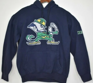 Vantage E5 Notre Dame 90s College Hoodie Sweatshirt Fighting Irish Size Small - Picture 1 of 10