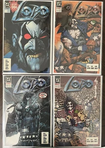 Lobo #1 2 3 4, 1-4 Full Run Set (Lot of 4) DC Comics, 1st 1990 Comic Book GIFFEN - Picture 1 of 18
