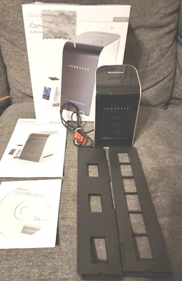 Brookstone iConvert Slide & Negative Scanner 35mm to Digital w/ Box Manual  - Image 1 of 4