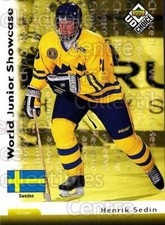 1998-99 UD Choice Reserve #295 Henrik Sedin