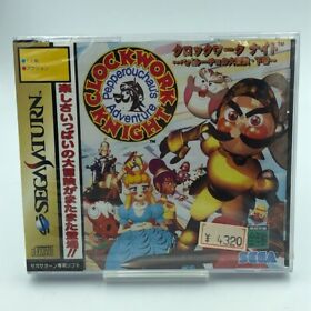 New Sealed Clockwork Knight 2: Pepperouchau's Adventure Sega Saturn Japan