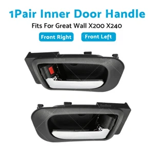 Pair LH RH Front Inner Door Handle Suitable For Great Wall X200 11-17 X240 10-16 - Picture 1 of 7