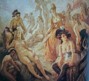1988 NORMAN LINDSAY GALLERY & MUSEUM w 58 PLATES, FREE EXPRESS W/WIDE - Picture 1 of 13