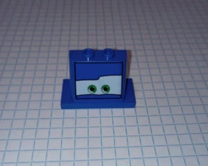 1 Lego 93598pb07 Cars Ivan Mater Blue Windscreen Eyes White Background WYSIWYG - Picture 1 of 17